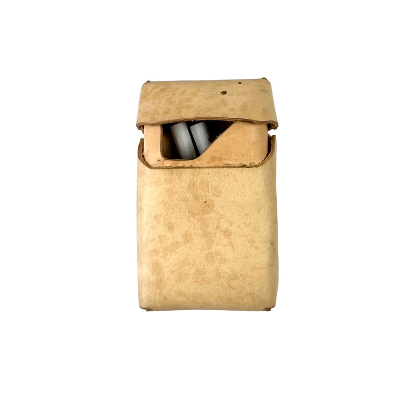 RAW LEATHER CIGARETTE CASE